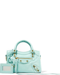 Sac en cuir vert menthe Balenciaga