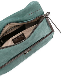 Sac en cuir vert menthe Zanellato