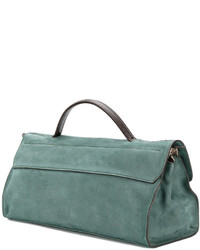 Sac en cuir vert menthe Zanellato