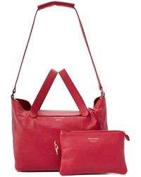 Sac en cuir violet clair Meli-Melo