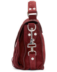 Sac en daim bordeaux Proenza Schouler