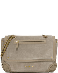 Sac en daim gris Jerome Dreyfuss