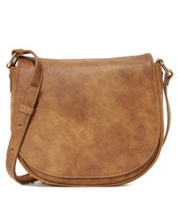 Sac en daim marron Deux Lux