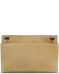 Sac en daim marron Loewe