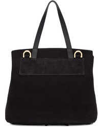 Sac en daim noir Mansur Gavriel