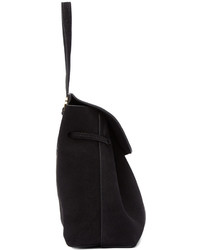 Sac en daim noir Mansur Gavriel