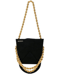 Sac en daim noir Jacquemus