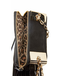 Sac en daim noir Tamara Mellon