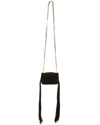 Sac en daim noir Tamara Mellon