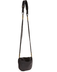 Sac en daim noir Diane von Furstenberg