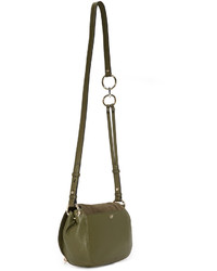 Sac en daim olive Diane von Furstenberg