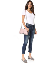 Sac en daim rose Rebecca Minkoff