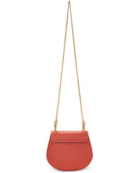 Sac en daim rouge Chloé