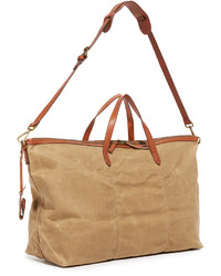 Sac en toile marron clair Madewell