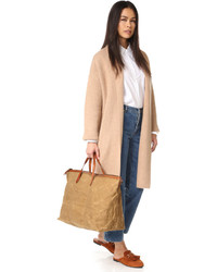 Sac en toile marron clair Madewell