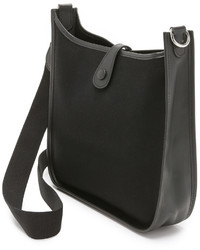 Sac en toile noir Hermes