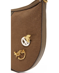 Sac en toile olive Tory Burch