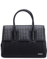 Sac fourre-tout à clous noir Thomas Wylde