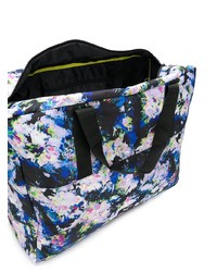 Sac fourre-tout à fleurs noir Eastpak