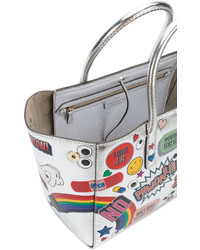 Sac fourre-tout argenté Anya Hindmarch