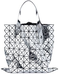 Sac fourre-tout argenté Bao Bao Issey Miyake