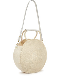 Sac fourre-tout beige Clare Vivier