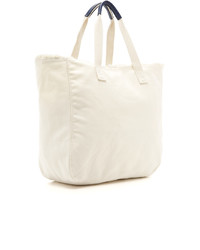 Sac fourre-tout beige Bensimon