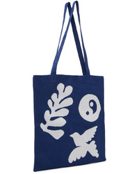 Sac fourre-tout bleu marine Carne Bollente