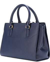 Sac fourre-tout bleu marine Salvatore Ferragamo