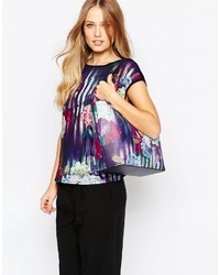 Sac fourre-tout bleu marine Ted Baker