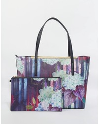 Sac fourre-tout bleu marine Ted Baker