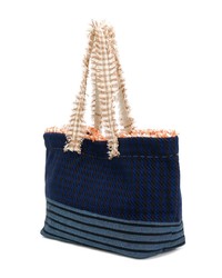 Sac fourre-tout bleu marine Faliero Sarti