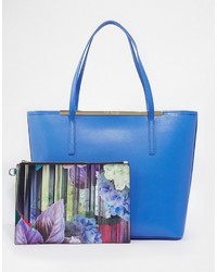 Sac fourre-tout bleu Ted Baker