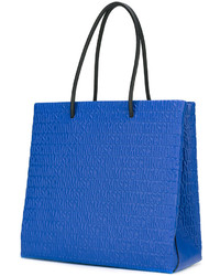 Sac fourre-tout bleu Moschino