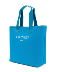 Sac fourre-tout bleu Twin-Set