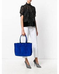 Sac fourre-tout bleu Lanvin