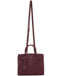 Sac fourre-tout bordeaux Saint Laurent