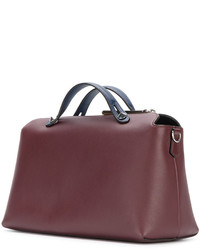 Sac fourre-tout bordeaux Fendi