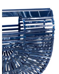 Sac fourre-tout de paille bleu marine Cult Gaia