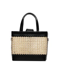 Sac fourre-tout de paille marron clair Mehry Mu