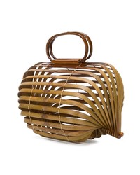 Sac fourre-tout de paille marron Cult Gaia