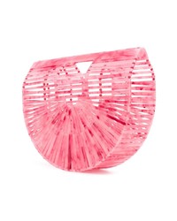 Sac fourre-tout de paille rose Cult Gaia