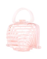 Sac fourre-tout de paille rose Cult Gaia