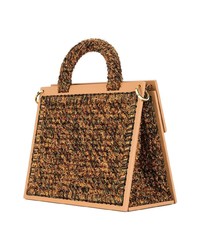 Sac fourre-tout de paille tabac 711