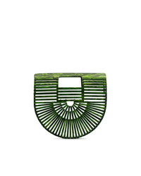 Sac fourre-tout de paille vert