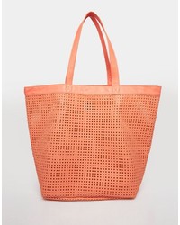 Sac fourre-tout découpé orange