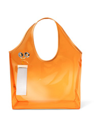 Sac fourre-tout en caoutchouc orange