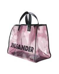 Sac fourre-tout en caoutchouc transparent Jil Sander