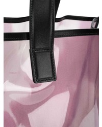 Sac fourre-tout en caoutchouc transparent Jil Sander