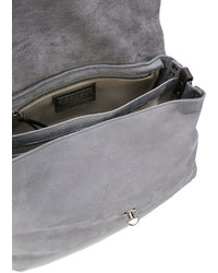 Sac fourre-tout en cuir à clous gris Zanellato